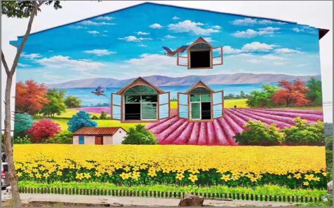 渭南乡村墙体彩绘