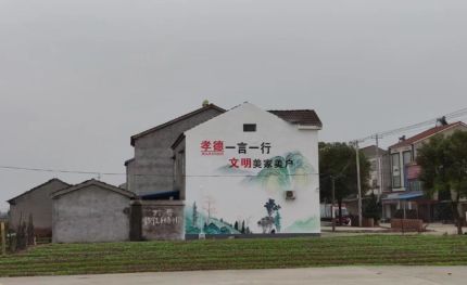 渭南新农村墙绘